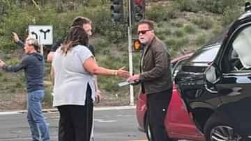 Actor Arnold Schwarzenegger Accident:हॉलीवुड अभिनेता अर्नोल्ड श्वार्ज़नेगर लॉस एंजिल्स में एक कार दुर्घटना में शामिल होने के बाद बाल-बाल बचे