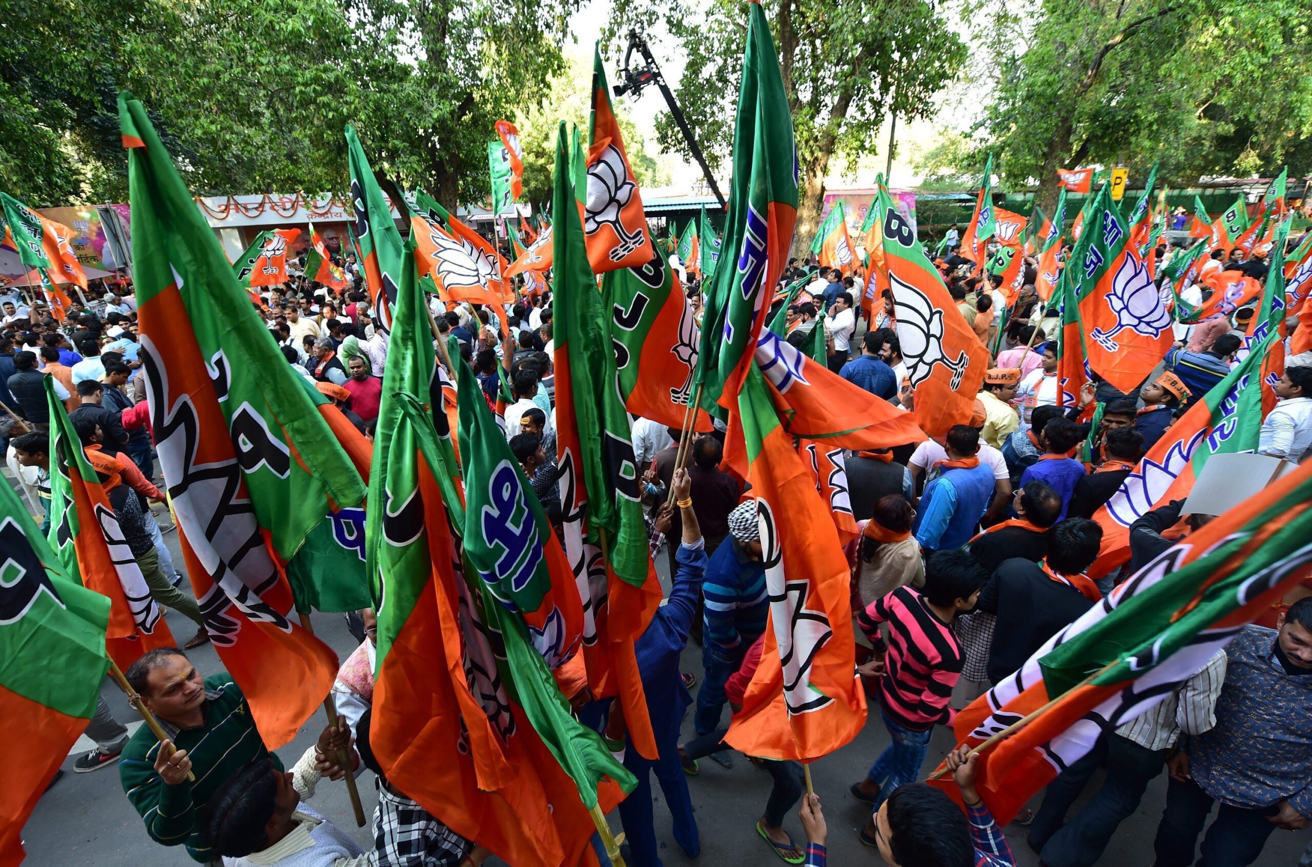 bjp flags scaled
