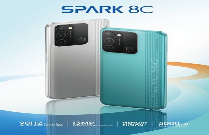 Tecno Spark 8C स्मार्टफोन भारत में हुआ लॉंच,जाने इसकी क़ीमत और स्पेसिफ़िकेशन|