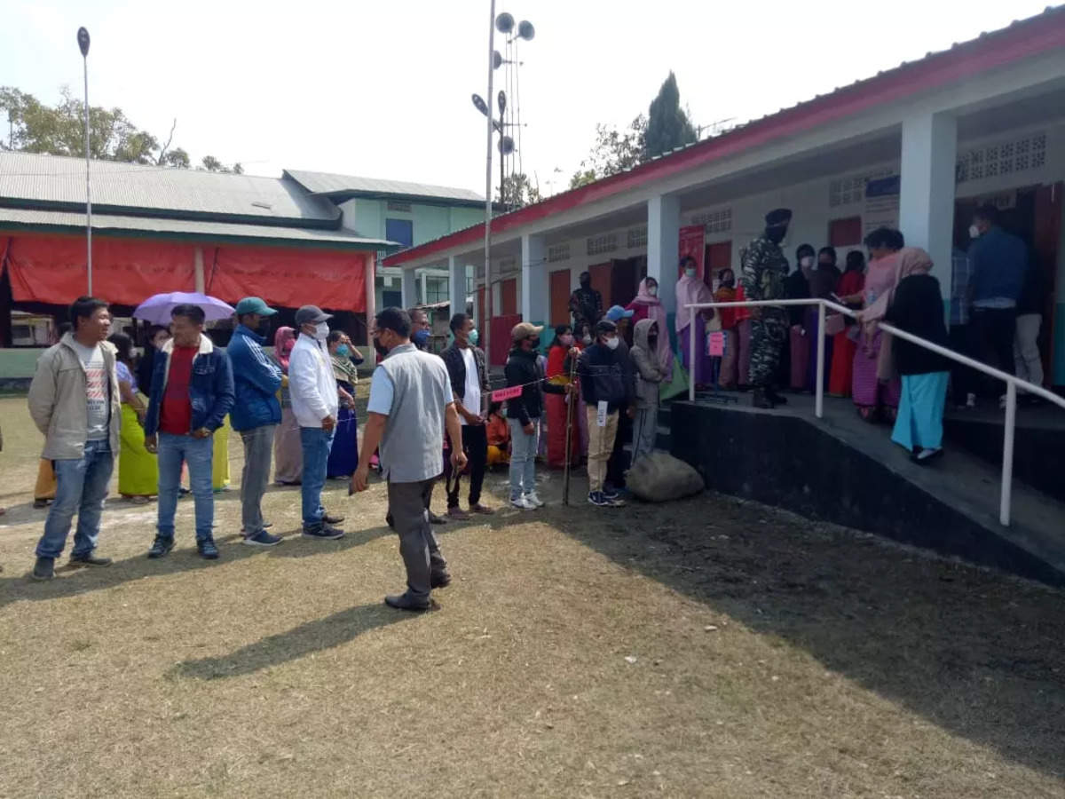 manipur election 2022 polling live news n biren singh bjp congress cpi npp jdu voting latest updates feb 28