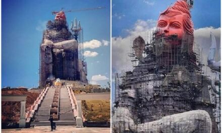 भारत में तैयार है विश्व की सबसे ऊंची शिव की प्रतिमा, शिव के कंधे से देख सकेंगे अरावली पर्वत