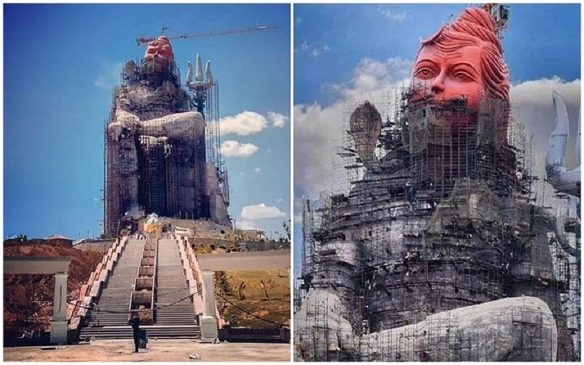 भारत में तैयार है विश्व की सबसे ऊंची शिव की प्रतिमा, शिव के कंधे से देख सकेंगे अरावली पर्वत