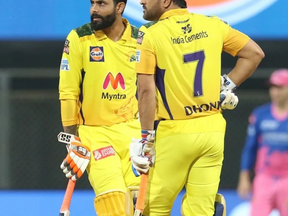 dhoni and jadeja almost win game for csk