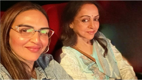 ईशा देओल ने National Cinema Day को मनाया, मां हेमा मालिनी के साथ फिल्म देखने गईं