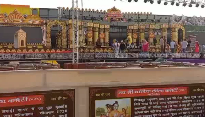 इस Ramleela में 150 फीट की ऊंचाई पर राम-रावण का युद्ध, मुंबई से स्टंटमैन