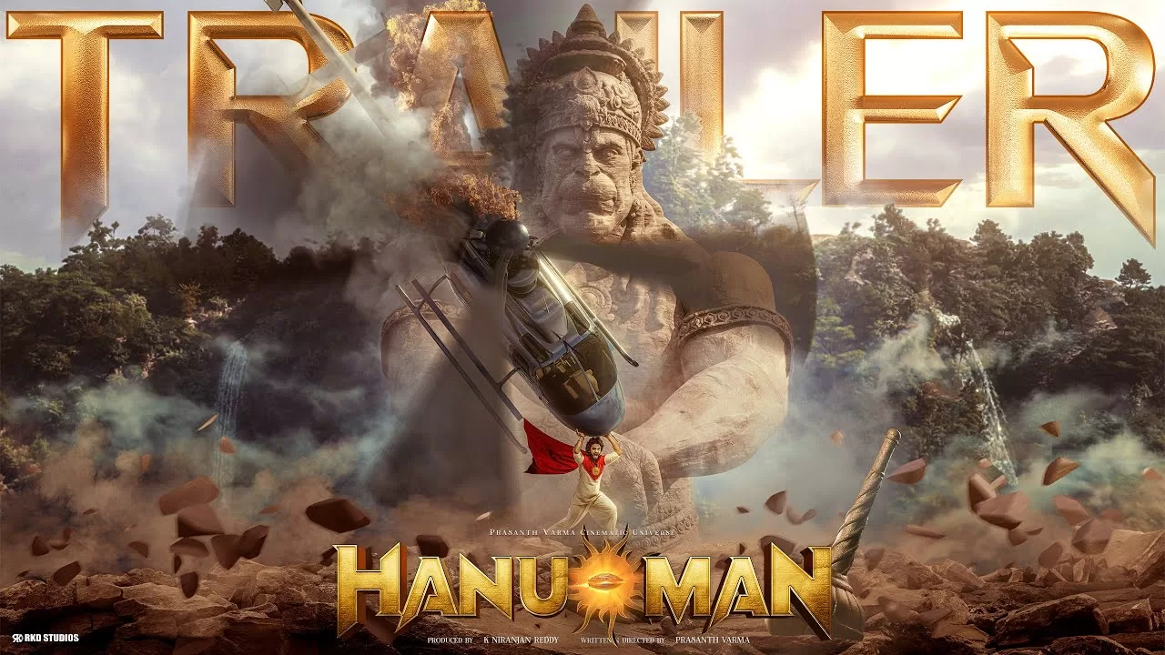 HanuMan Trailer: तेलुगु फिल्म 'हनुमान' का भयानक ट्रेलर रिलीज, भारतीय सुपरहीरो के रूप में शानदार पोशाक