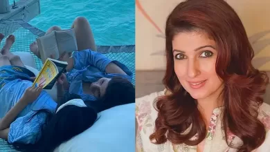 Twinkle Khanna ने जलपरी बनकर अपने परिवार के साथ अपना बर्थडे मनाया; अक्षय को समुद्र में प्यार करते हुए वीडियो शेयर किया