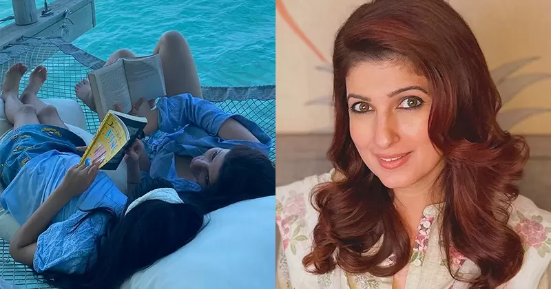 Twinkle Khanna ने जलपरी बनकर अपने परिवार के साथ अपना बर्थडे मनाया; अक्षय को समुद्र में प्यार करते हुए वीडियो शेयर किया
