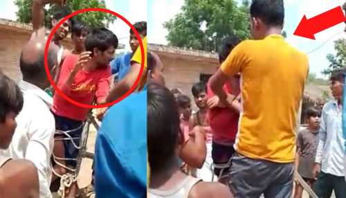 Uttarakhand News: देहरादून में एक युवक को बच्चा चोरी करने पर स्थानीय लोगों ने पिटाई कर पुलिस को सौंपा