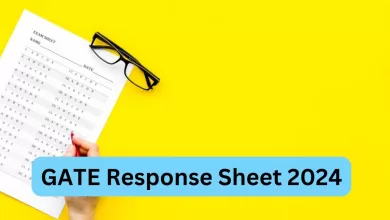 GATE Response Sheet 2024 जारी की गई है, इसका सीधा लिंक यहाँ है