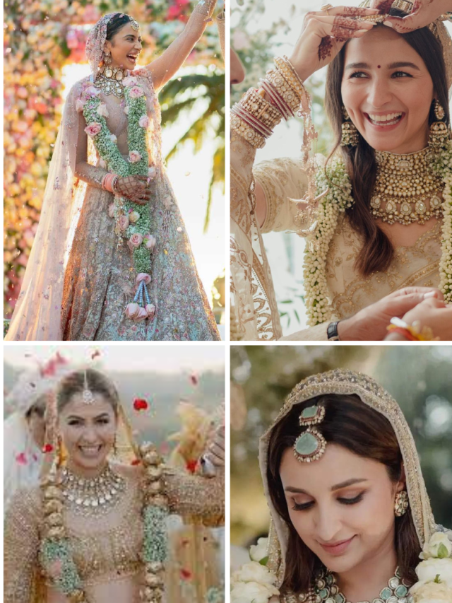 इन Bollywood Stars ने अपनी शादी में पहना पेस्टल रंग का जोड़ा