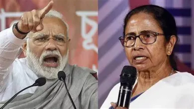 PM Modi and Mamata Banarje