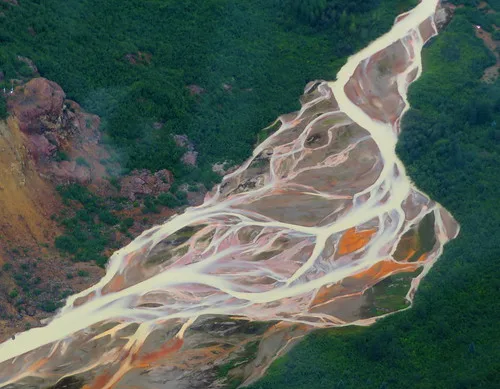 Alaska Rivers Turning Orange: 