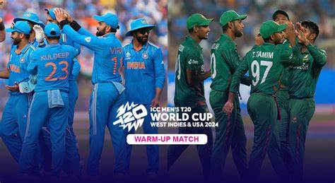 ICC T20 World Cup 2024 Ind-Ban Warm-up Match