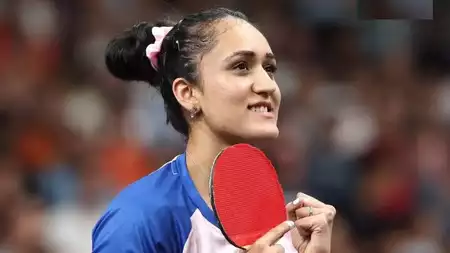 Manika Batra ने टेबल टेनिस में इतिहास रचा, ओलंपिक के इस राउंड में पहुंचने वाली पहली भारतीय खिलाड़ी बन गई।