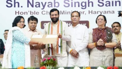 CM Nayab Saini ने नवनियुक्त टीजीटी शिक्षकों को नियुक्ति पत्र दिए