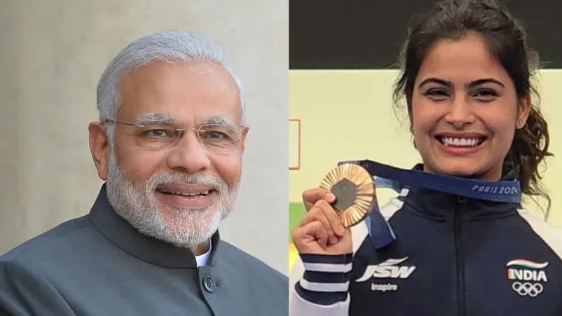 Paris Olympic 2024: प्रधानमंत्री श्री नरेन्द्र मोदी ने मनु भाकर और सरबजोत सिंह को कांस्य पदक जीतने पर बधाई दी