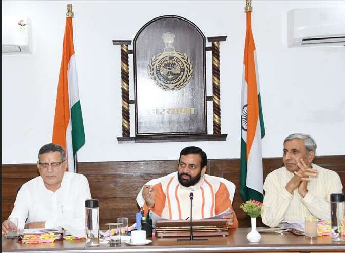 Haryana के CM नायब सैनी ने HPPC-HPWPC की बैठक की अध्यक्षता की