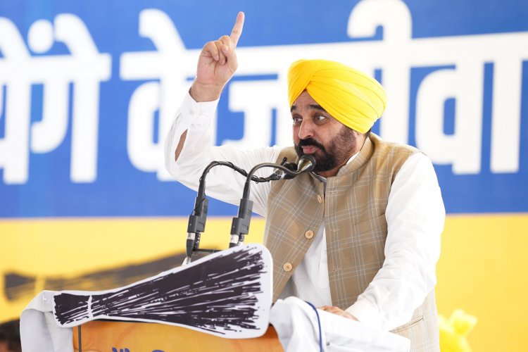 CM Mann: हरियाणा के बरवाला में CM मान ने कहा कि अगर वे जीते तो सभी पांच गारंटी लागू होंगी।