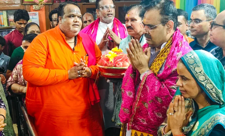 CM Bhajanlal Sharma ने श्री महाकालेश्वर मंदिर में पूजा-अर्चना कर प्रदेश की सुख-समृद्धि की कामना की