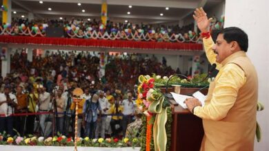 CM Dr. Mohan Yadav चित्रकूट में लाड़ली बहना आभार सह-उपहार कार्यक्रम में हुए शामिल