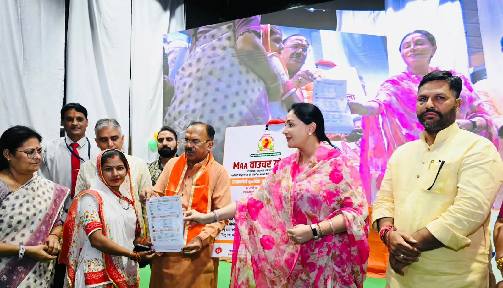 Deputy CM Diya Kumari ने अजमेर जिला स्तरीय रोजगार उत्सव एवं विकास कार्य लोकार्पण समारोह में लिया भाग