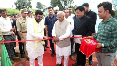 Governor Mangubhai Patel ने छिंदी में स्वच्छता साथी "वॉश ऑन व्हील्स सेवा" का किया शुभारंभ