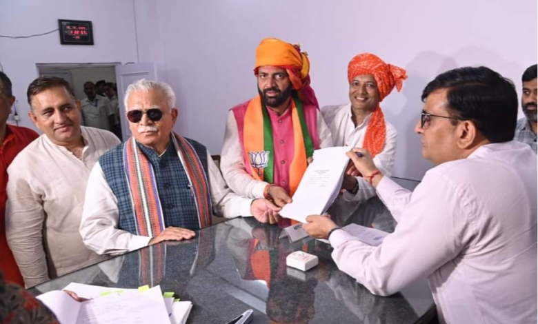 Haryana Election 2024: लाडवा से CM सैनी ने नामांकन किया, 21 भाजपा उम्मीदवारों ने भी पर्चा भरा