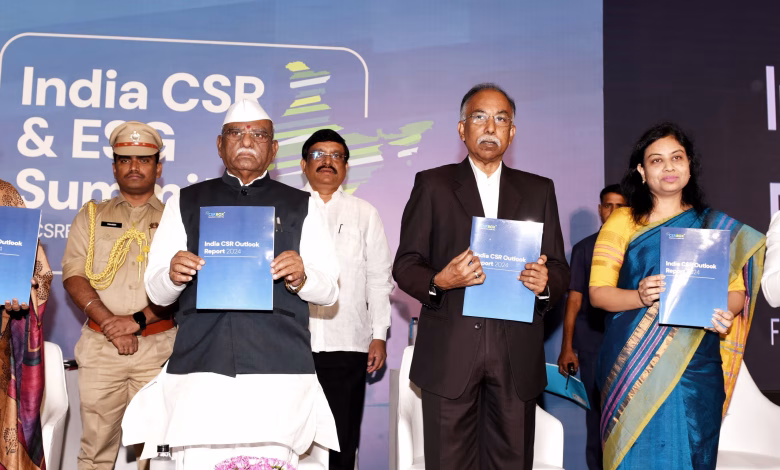 Governor Haribhau Bagade ने "इण्डिया सीएसआर एण्ड ईएसजी समिट 2024' में भाग लिया