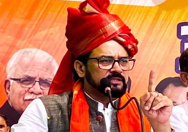 हरियाणा पहुंचे Anurag Thakur, कहा- जिसकी जात का पता नहीं, वह जाति गणना की बात करता है