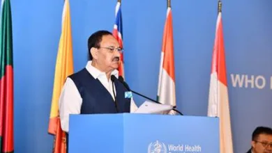 केंद्रीय स्वास्थ्य मंत्री Jagat Prakash Nadda ने डब्ल्यूएचओ दक्षिण पूर्व एशिया क्षेत्र की क्षेत्रीय समिति के 77वें सत्र को संबोधित किया