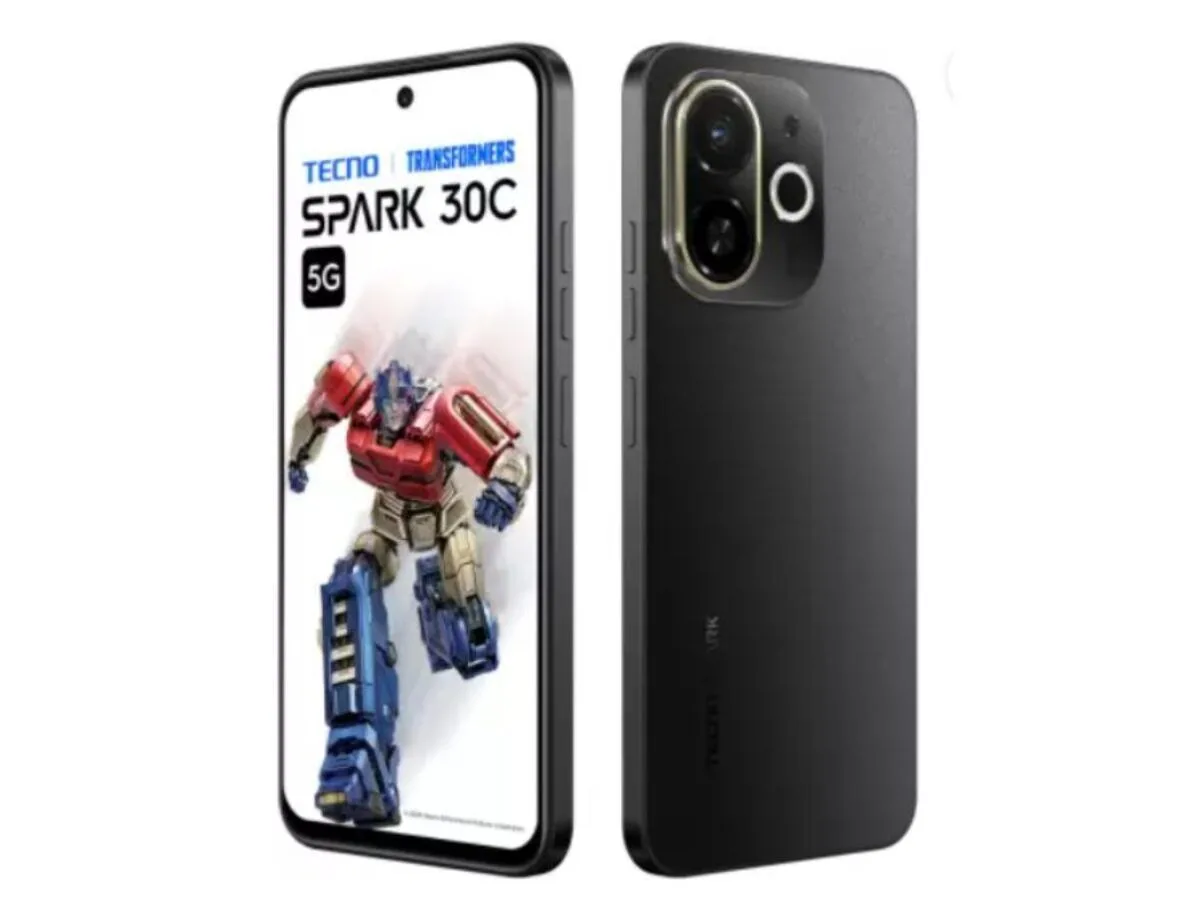 Tecno Spark 30C 5G एक सस्ते स्मार्टफोन है, इसमें 5000mAh बैटरी और 48MP कैमरा है।