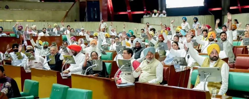 Punjab Vidhan Sabha ने चार विधेयक पारित किये