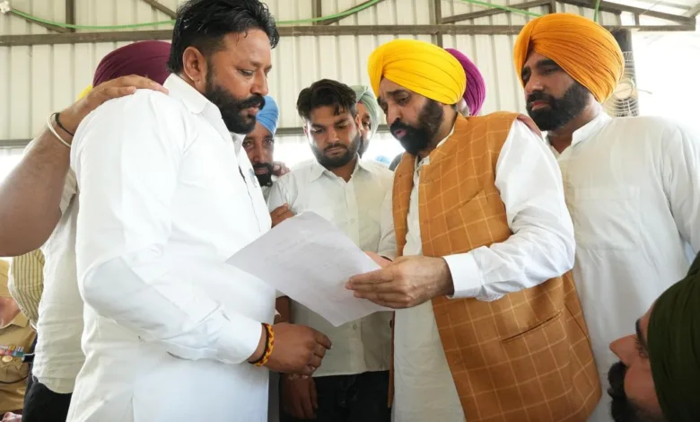 CM Bhagwant Mann ने ग्रामीणों से विकास के लिए पंचायती चुनाव सर्वसम्मति से करने की अपील की