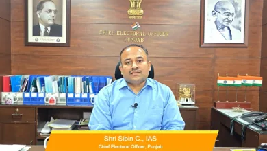 CEO Sibin C: पंजाब विधानसभा की 4 सीटों के लिए उपचुनाव में 63% मतदान दर्ज किया गया