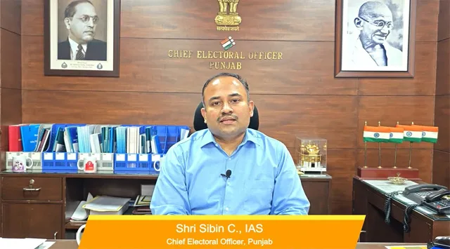 CEO Sibin C: पंजाब विधानसभा की 4 सीटों के लिए उपचुनाव में 63% मतदान दर्ज किया गया