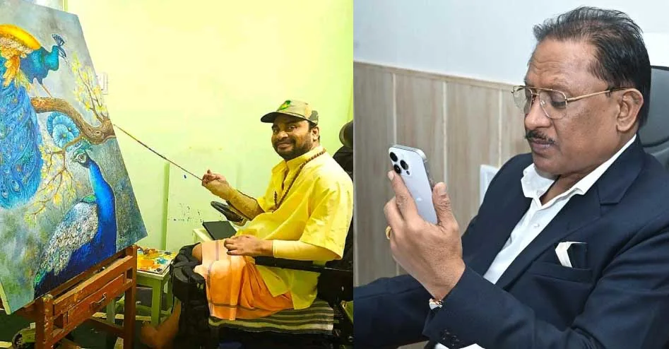 CM Vishnu Deo Sai ने हेलन केलर अवार्ड से सम्मानित कलाकार श्री बसंत साहू को दी बधाई