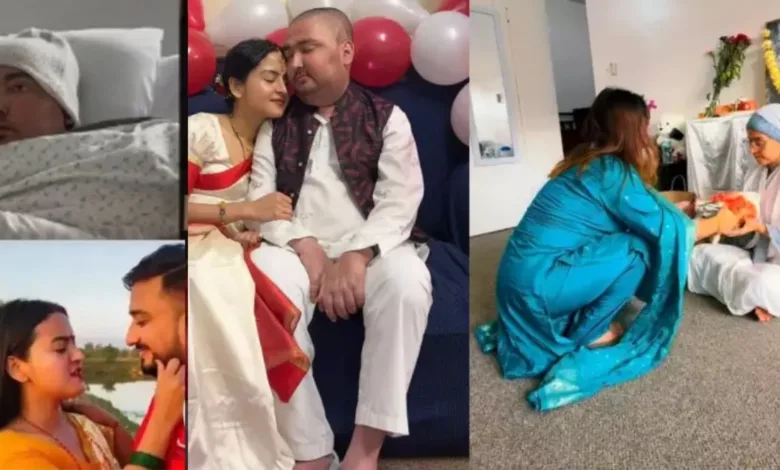 Srijana Subedi को सफेद साड़ी में देख लोगों का दिल टूट गया, बिबेक के निधन के बाद ऐसी हालत में नजर आई