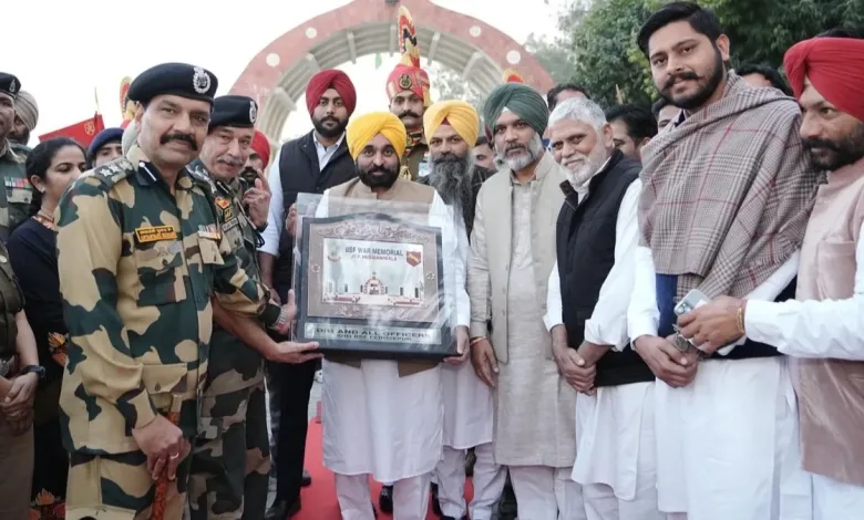 CM Bhagwant Mann ने हुसैनीवाला सीमा को अत्याधुनिक पर्यटन स्थल के रूप में विकसित करने की घोषणा की