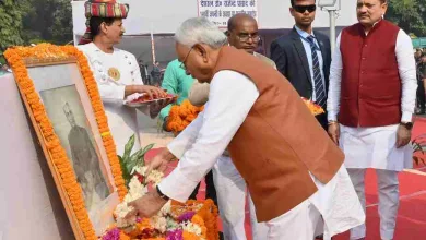 CM Nitish Kumar ने देशरत्न डॉ0 राजेन्द्र प्रसाद की जयंती पर उन्हें नमन किया