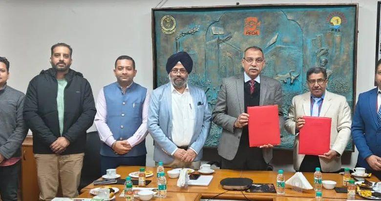 PEDA: पंजाब में ऊर्जा संरक्षण अनुसंधान एवं विकास को आगे बढ़ाने के लिए पेडा ने चंडीगढ़ विश्वविद्यालय के साथ समझौता ज्ञापन पर हस्ताक्षर किए