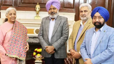 Union Finance Minister Harpal Singh Cheema से पंजाब प्रतिनिधिमंडल ने मुलाकात की; आरडीएफ और एमडीएफ मुद्दों के तत्काल समाधान का आग्रह किया