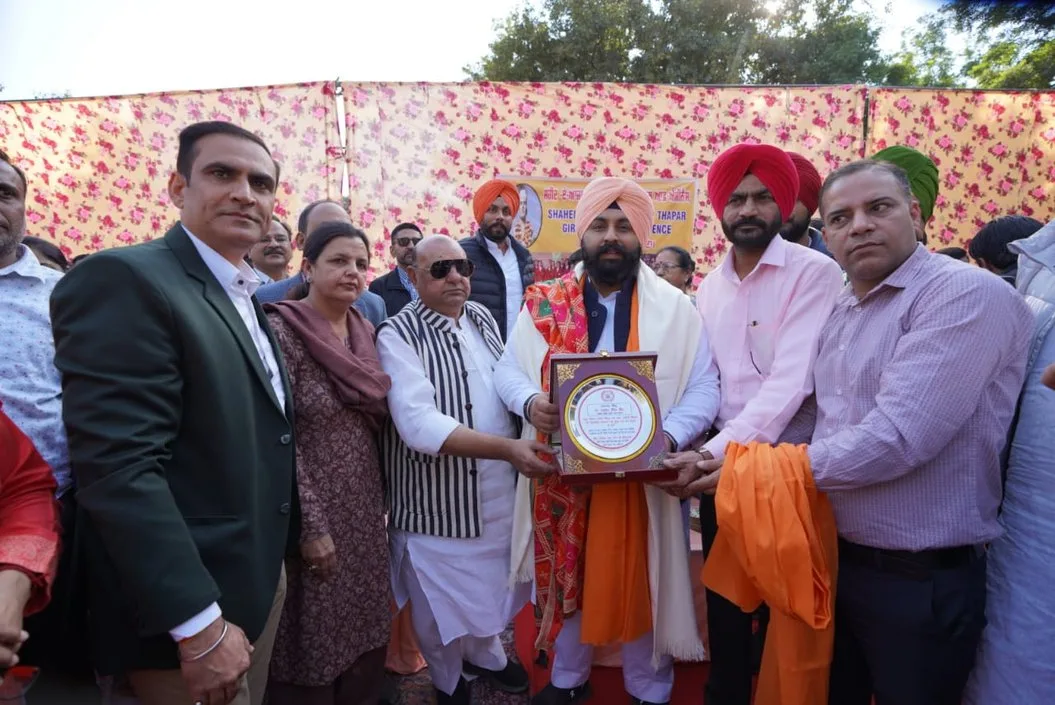 Education Minister Harjot Singh Bains ने शहीद-ए-आजम सुखदेव थापर स्कूल ऑफ एमिनेंस के अपग्रेडेशन का शिलान्यास किया