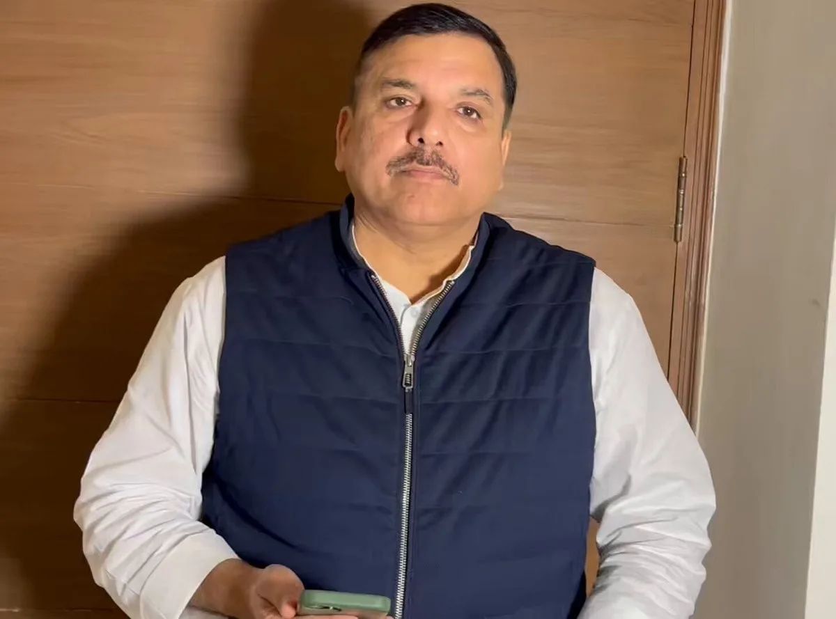 AAP सांसद Sanjay Singh की मांग, "राज्यसभा में दिल्ली की बदहाल कानून-व्यवस्था पर चर्चा हो"