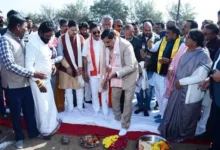 CM Dr. Mohan yadav ने कपिला गौ-शाला में गौ-माता मंदिर सेवा स्थल का किया भूमि-पूजन