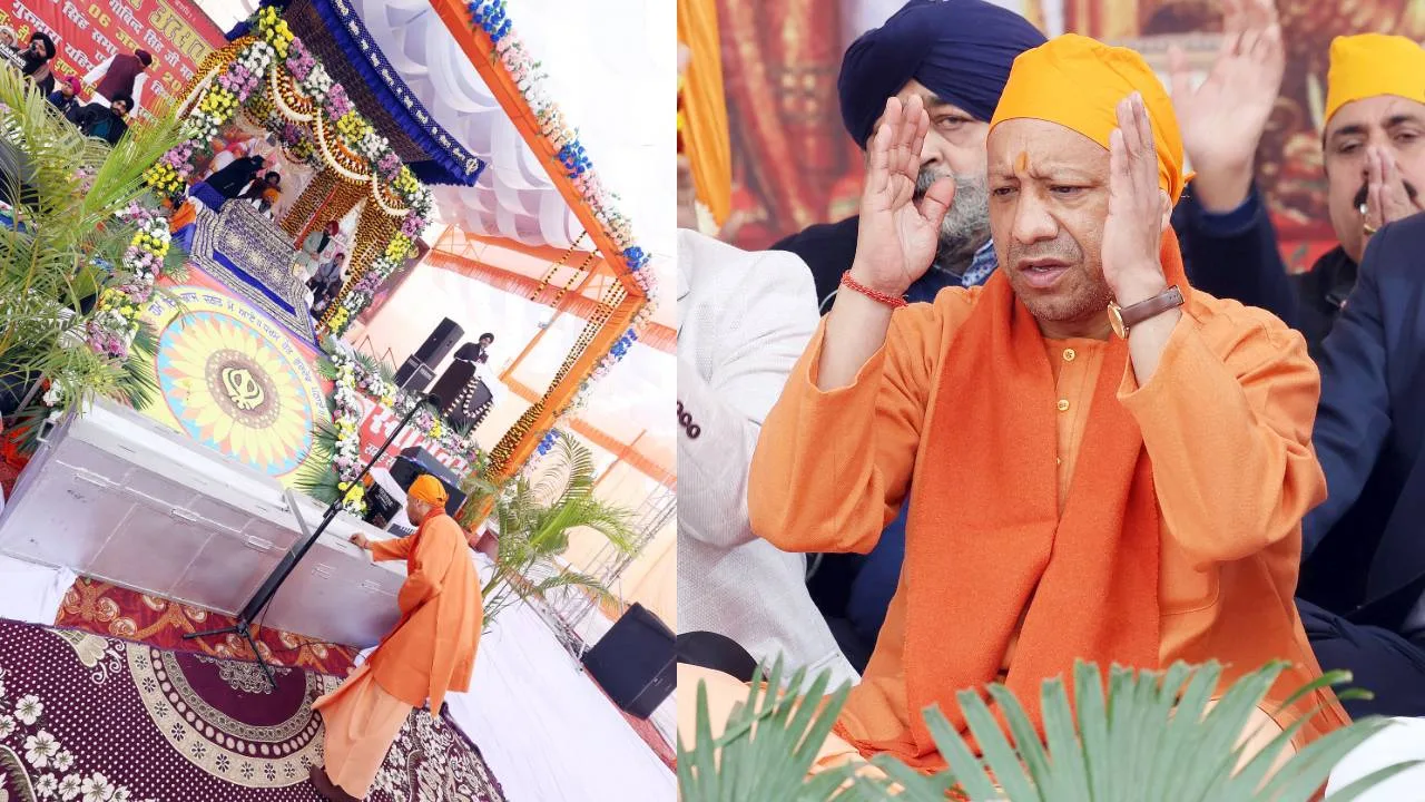 CM Yogi Adityanath ने गुरु गोबिन्द सिंह जी महाराज के प्रकाश उत्सव कार्यक्रम को सम्बोधित किया