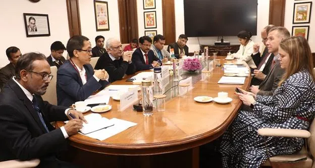 कृषि एवं किसान कल्याण सचिव Dr. Devesh Chaturvedi से अमेरिका के एनएएसडीए के प्रतिनिधियों ने मुलाकात की
