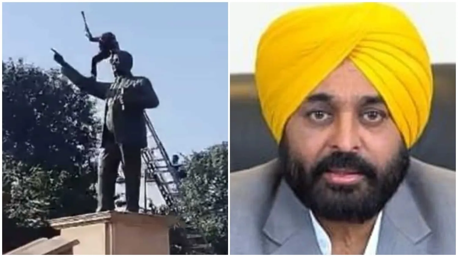 CM Bhagwant Mann ने कहा कि अमृतसर में बाबा साहब अंबेडकर की प्रतिमा को नुकसान पहुंचाने की कोशिश करने वाले को कड़ी सजा दी जाएगी।