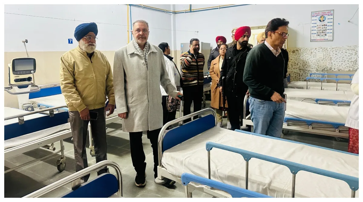 स्वास्थ्य मंत्री Dr. Balbir Singh ने राजिन्द्रा अस्पताल में आपातकालीन व्यवस्था की समीक्षा की