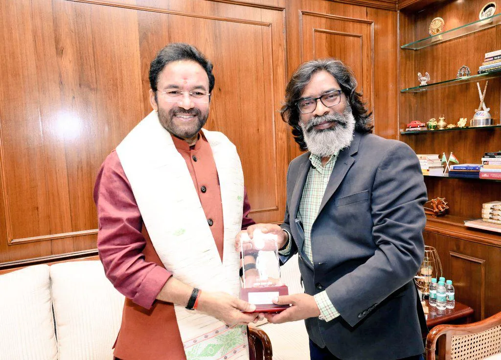 CM Hemant Soren ने खनिज रॉयल्टी के 1लाख 36 हज़ार करोड़ रुपए के बकाया भुगतान की मांग रखी